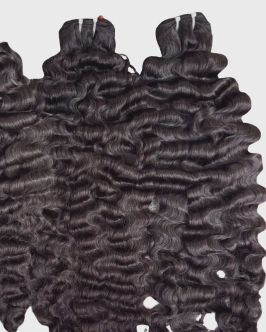 Raw Burmese curly